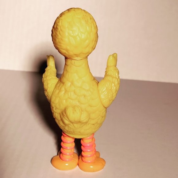 1985 Big Bird Tara Toys Poseable Figure Muppet Inc. - Picture 2 of 3